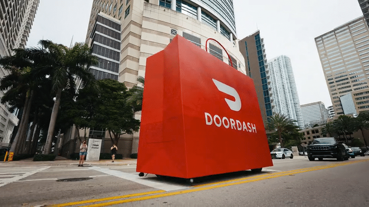 DoorDash Paint the Town Red